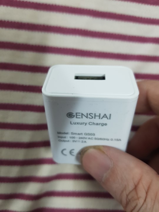 Cóc sạc Genshai smart GS03 - Cốc sạc nhanh 2.1A - Hàng chính hãng