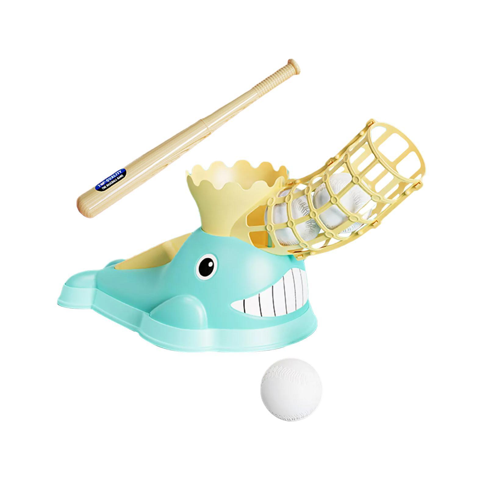 Cute  Baseball Launcher Toys for 4+ Kids Indoor Outdoor Sport Game