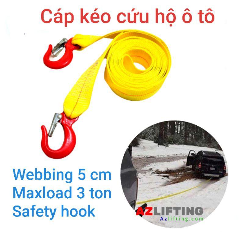 Cáp vải kéo cứu hộ ô tô 3 tấn 4-20M