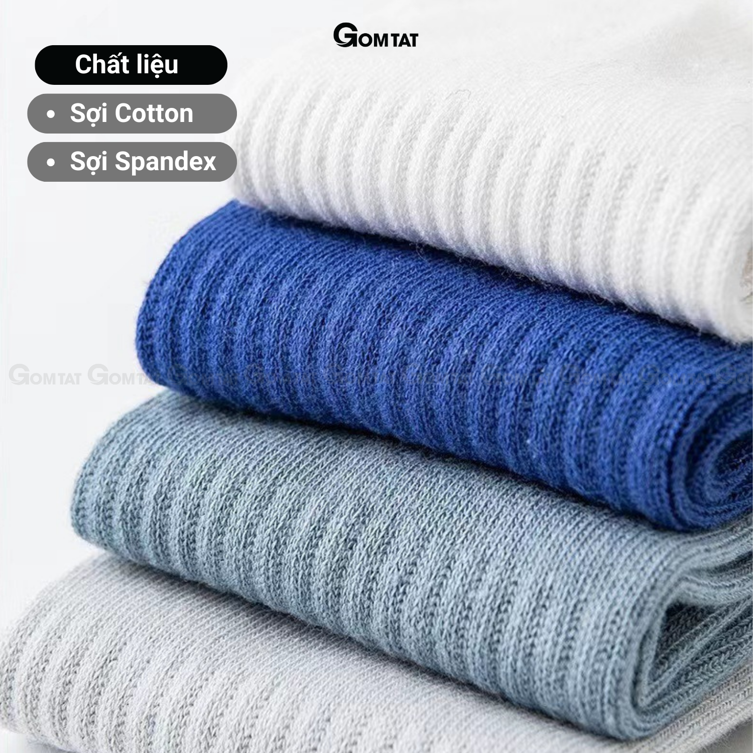 Hình ảnh Set 5 đôi Tất nam cổ ngắn chất liệu cotton cao cấp, vớ cổ thấp nam mềm mại thoáng mát 5 đôi sử dụng cả tuần - CNCC-BUG