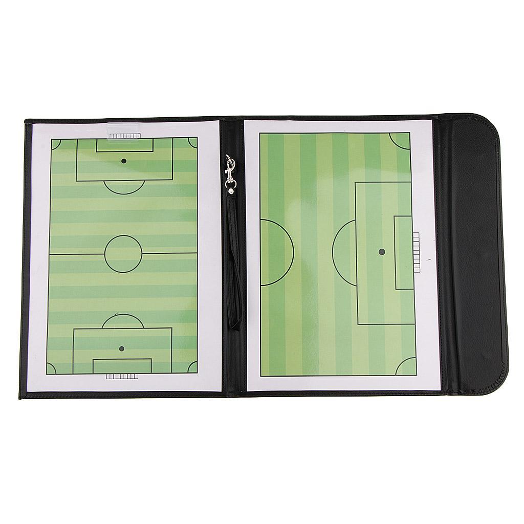 Portable Leather Football Soccer Coaches Erasable Pen