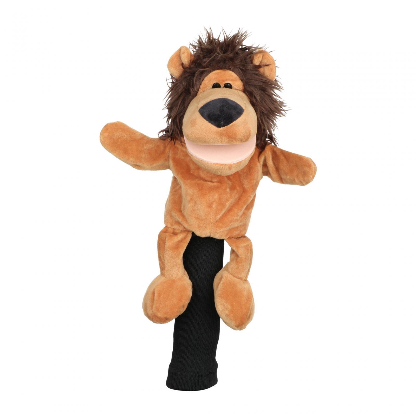 Golf Wood Headcover Golf Head Cover Plush Novelty Cute Durable Fashion Golf Head Cover Golf Driver Headcover for Outdoor Sports Unisex