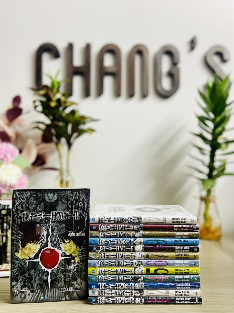Hình ảnh Truyện tranh Death Note trọn bộ 13 tập + Ngoại truyện - Chang Book