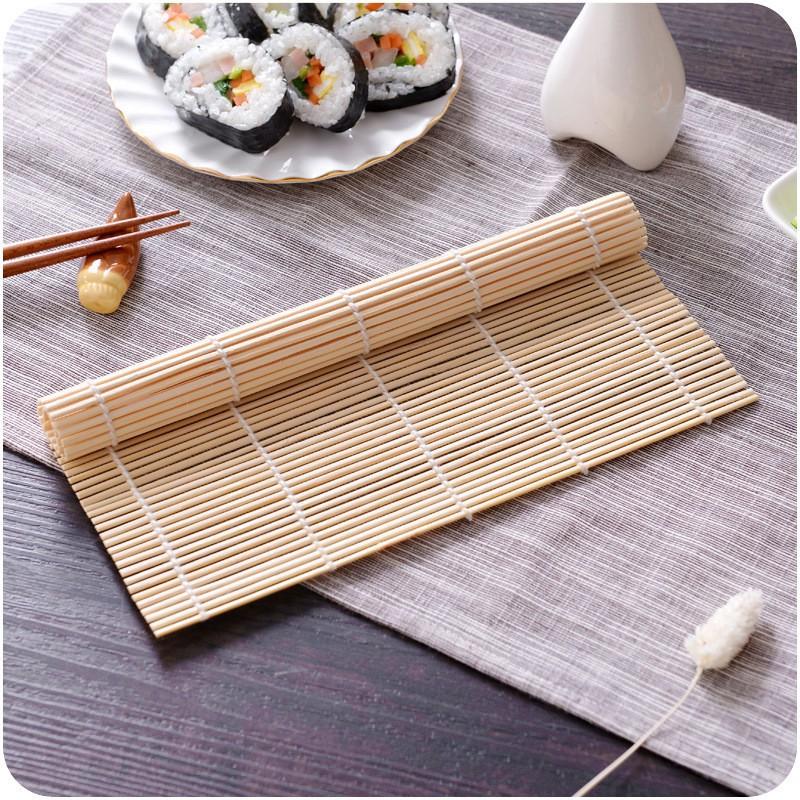 Mành Tre Cơm Cuộn Kimbap Sushi Rong Biển Đa Năng Dễ Sử Dụng