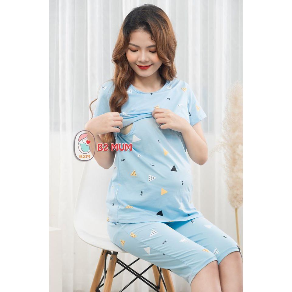 Bộ cotton ngố in hình 2in1