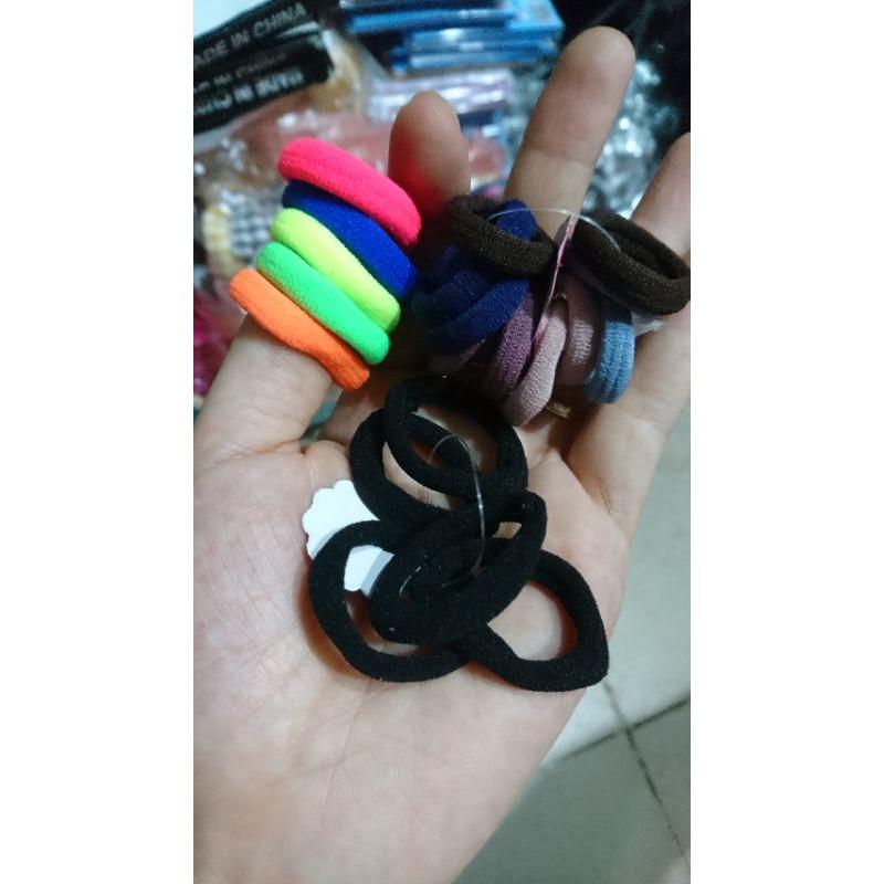 Set 10 chun buộc tóc trẻ em len nhí