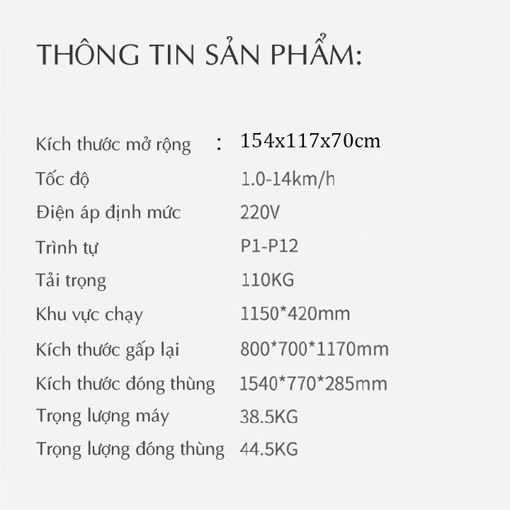 Tặng Tạ Tay - Máy Chạy Bộ Điện Đa Năng Tốc Độ 14km Có Máy Đánh Mỡ Bụng Màn Led 12 Chương Trình Chạy, Máy Chạy Bộ Tại Điện Nhà Cao Cấp