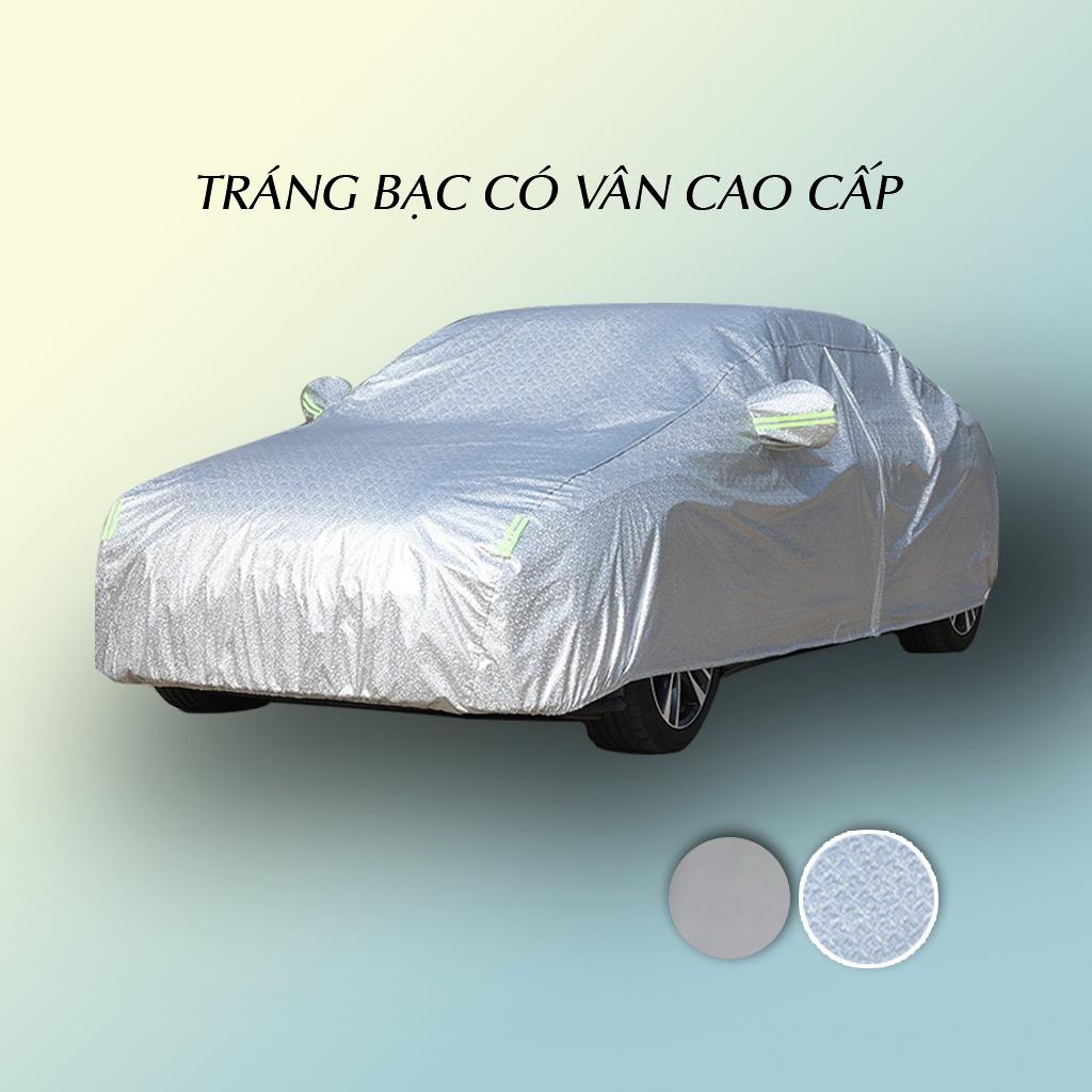 Bạt phủ ô tô xe hơi vải dù cao cấp phủ nguyên xe chống xước, chống nắng, chống cháy, có phản quang cho xe 4 đến 7 chỗ
