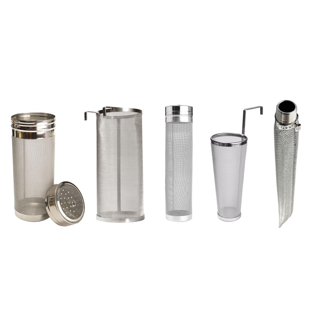 Brewing Hopper Basket, Stainless Steel 300 Micron Mesh – Home DIY Dry Hops Beer and Tea Kettle Brew Filter