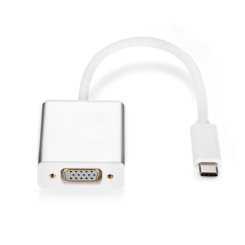 Cáp chuyển USB Type-C sang VGA SSK SHU-C015 - Hàng chính hãng