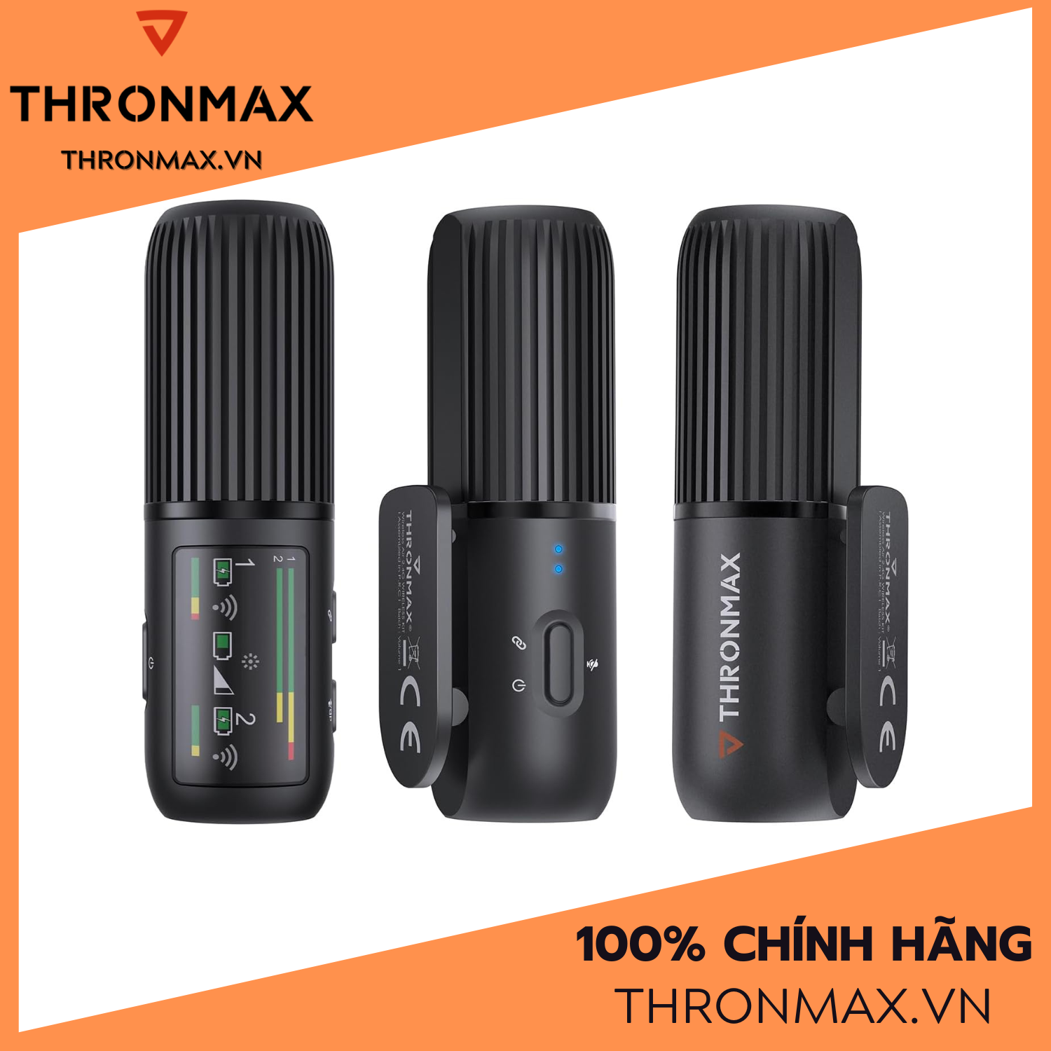 Microphone Không Dây Thronmax C2 Space Wireless - Hàng chính hãng