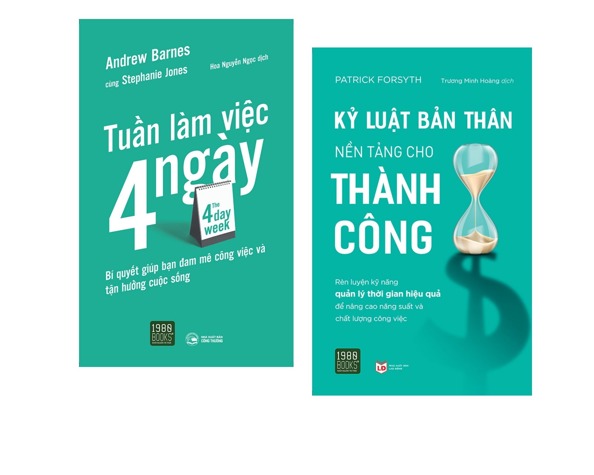 Combo sách kỹ năng làm việc hiệu quả: The 4 Day Week - Tuần Làm Việc 4 Ngày + Kỷ Luật Bản Thân, Nền Tảng Cho Thành Công