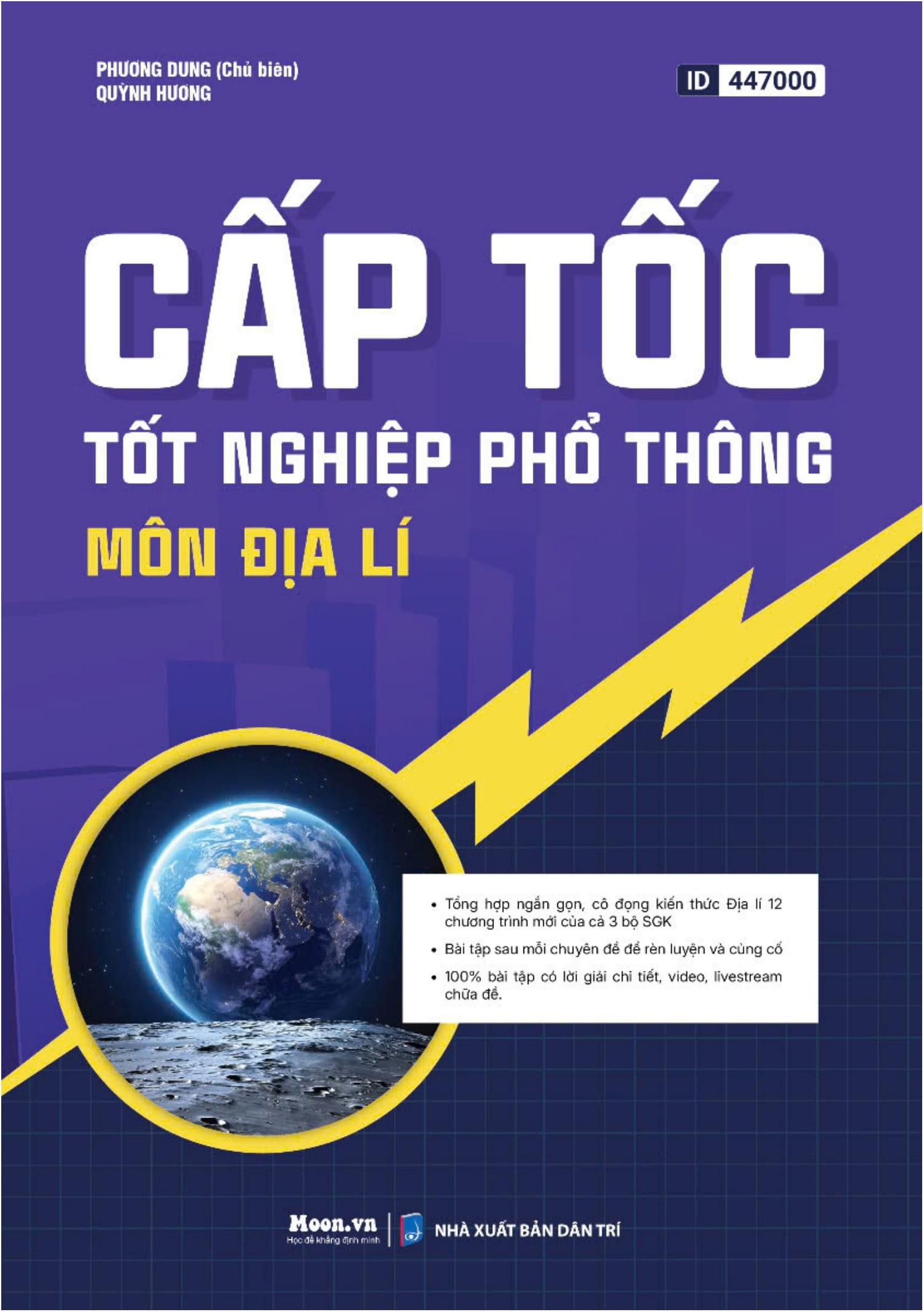 Sách - Cấp Tốc Tốt Nghiệp Phổ Thông - Môn Địa Lí