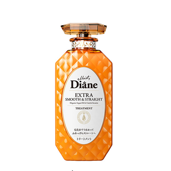Dầu xả vào nếp thẳng mượt Moist Diane Extra Straight
