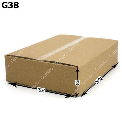 Hộp giấy P53 size 20x15x5 cm, thùng carton gói hàng Everest