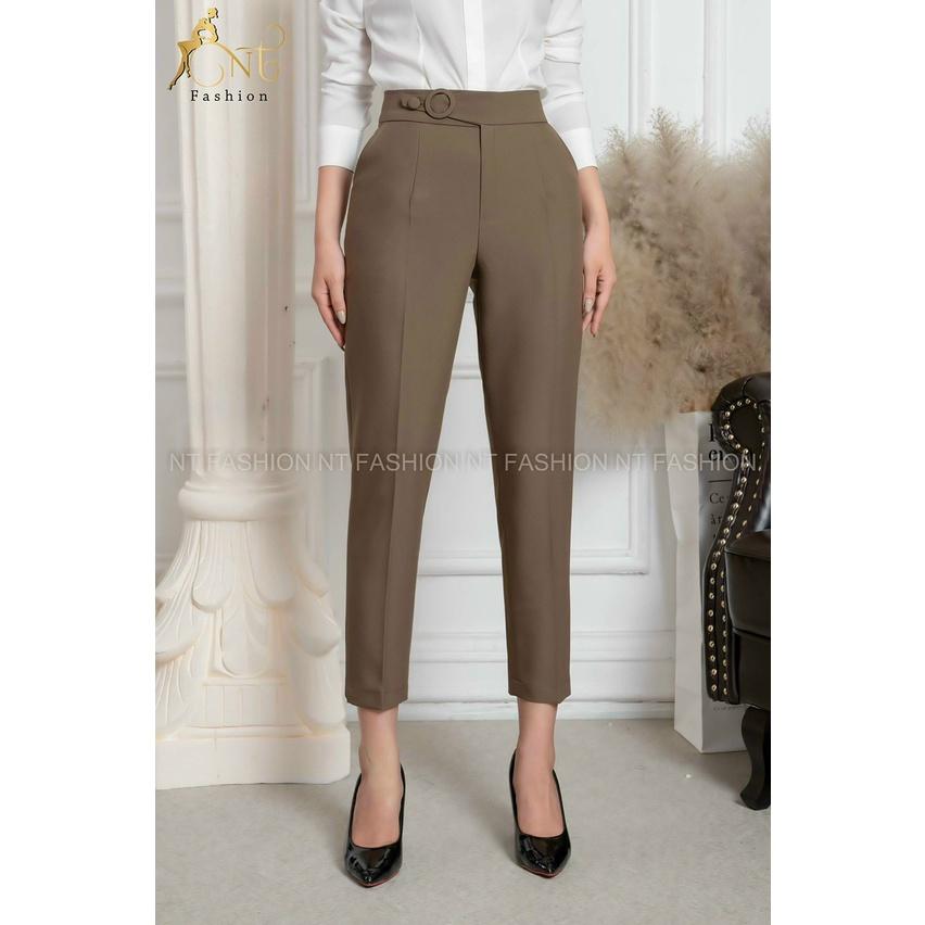( 4 màu, 4 size) QUẦN TÂY CÔNG SỞ NÚT BỌC HÀNG THIẾT KẾ CHUẢN