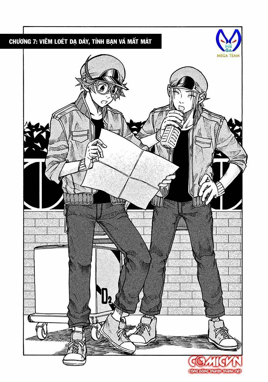 biệt đội tế bào black - hataraku saibou black chapter 7 1
