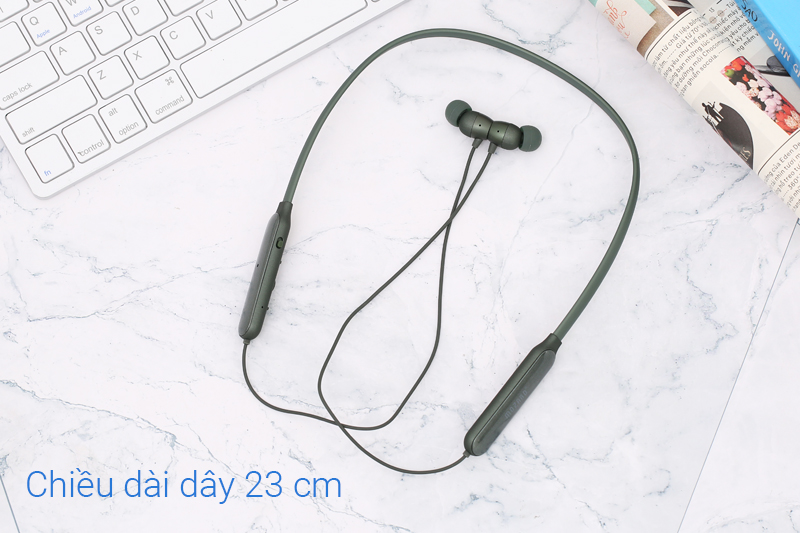 Tai nghe Bluetooth Mozard Z702 Xanh - Hàng Chính Hãng