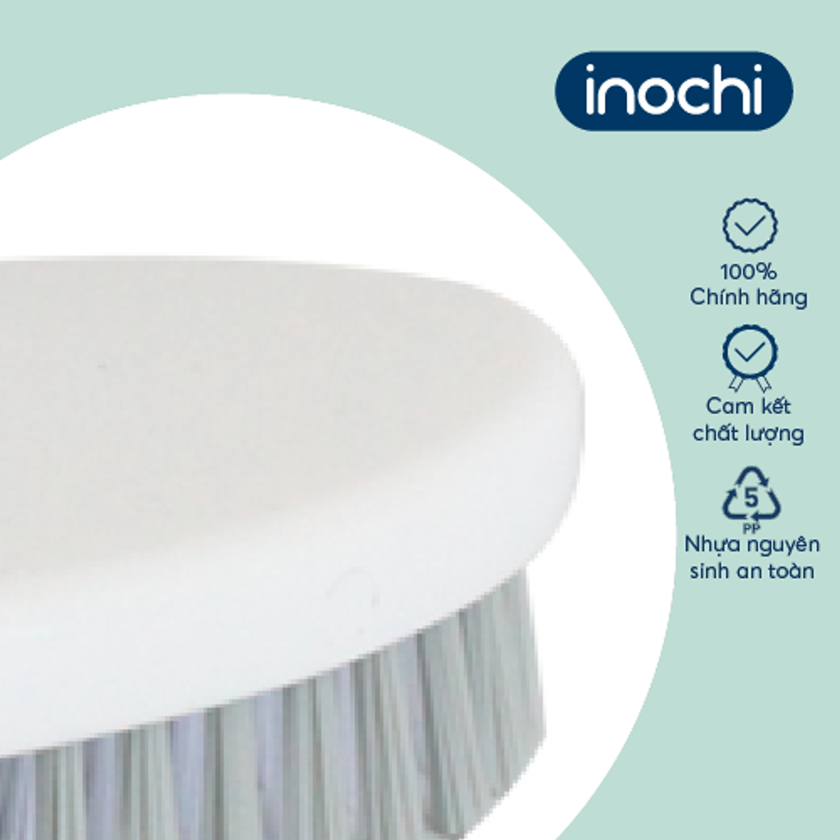 Bàn Chải Nhà Tắm Kiriei Chuẩn Nhật - Hàng chính hãng inochi ( tặng kèm khăn lau pakasa đa năng)