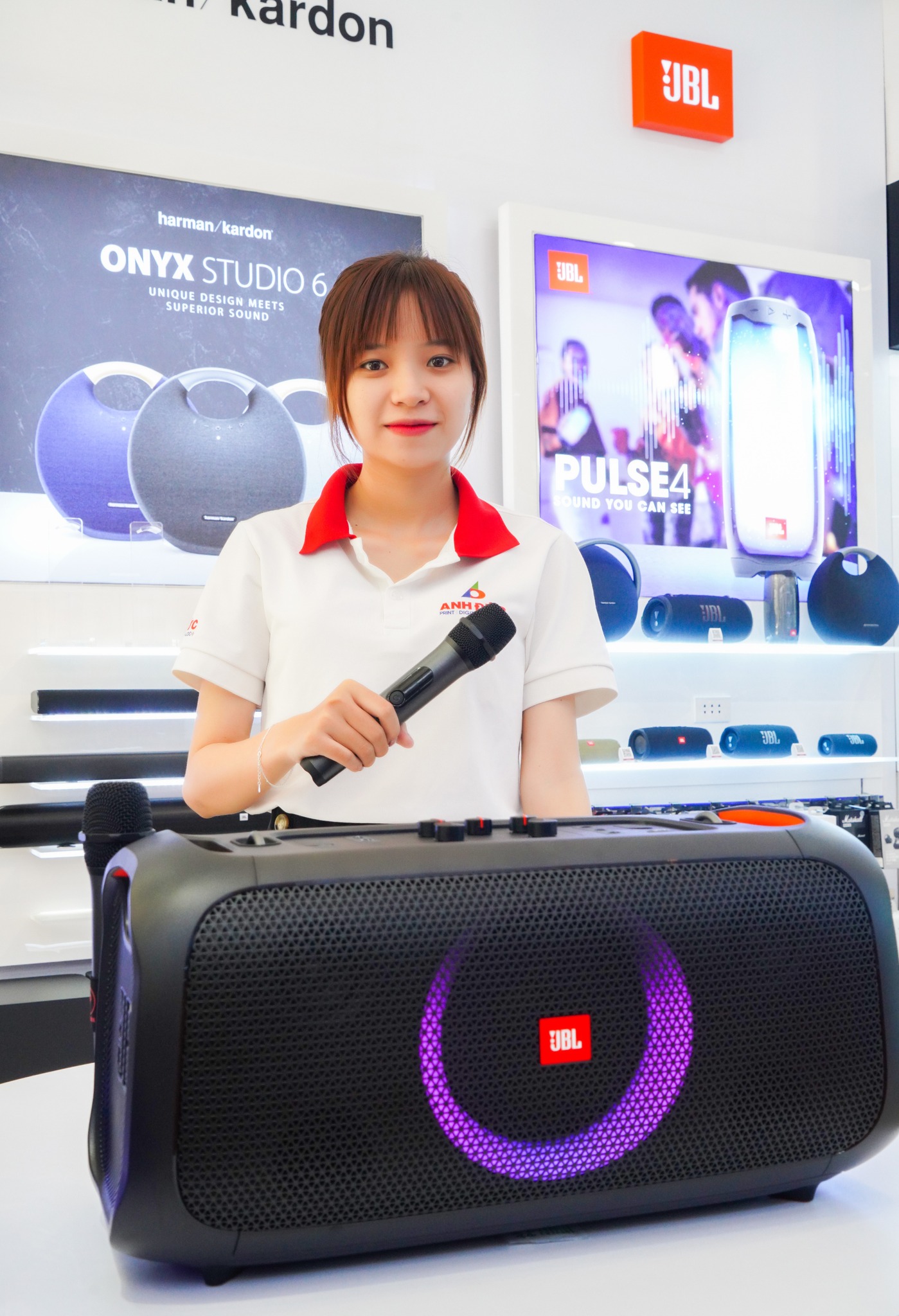 Loa Bluetooth JBL Partybox On The Go - Hàng Chính Hãng