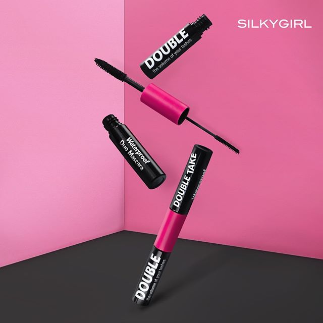 Chuốt Mi 2 Đầu Silkygirl Double Take Waterproof Duo Mascara 10g