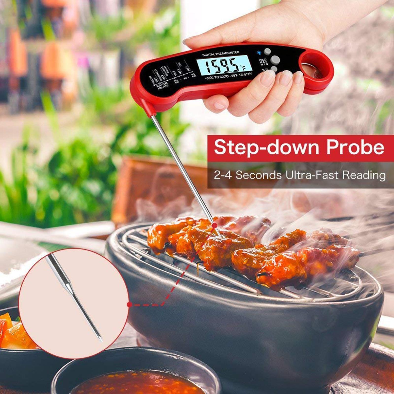 Kitchen BBQ Thermometer Precision Grill Thermometer for BBQ Deep Fry