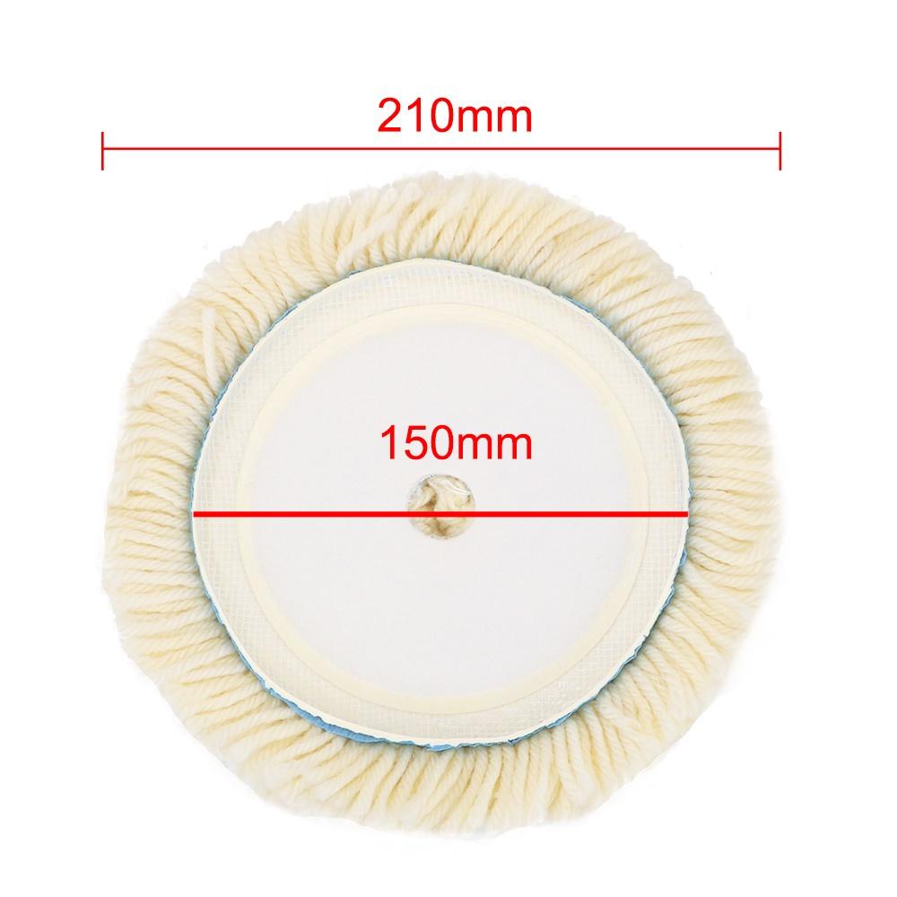 Đệm len đánh bóng xe hơi 6 inch