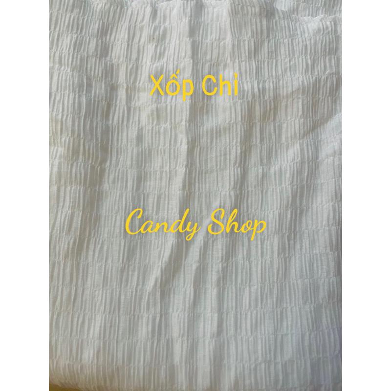 Đầm váy maxi xốp 2 dây nhún tầng hở lưng siêu hot
