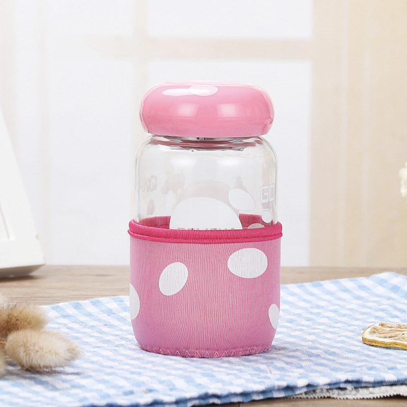 Bình Thủy Tinh Hình Nấm 300ml