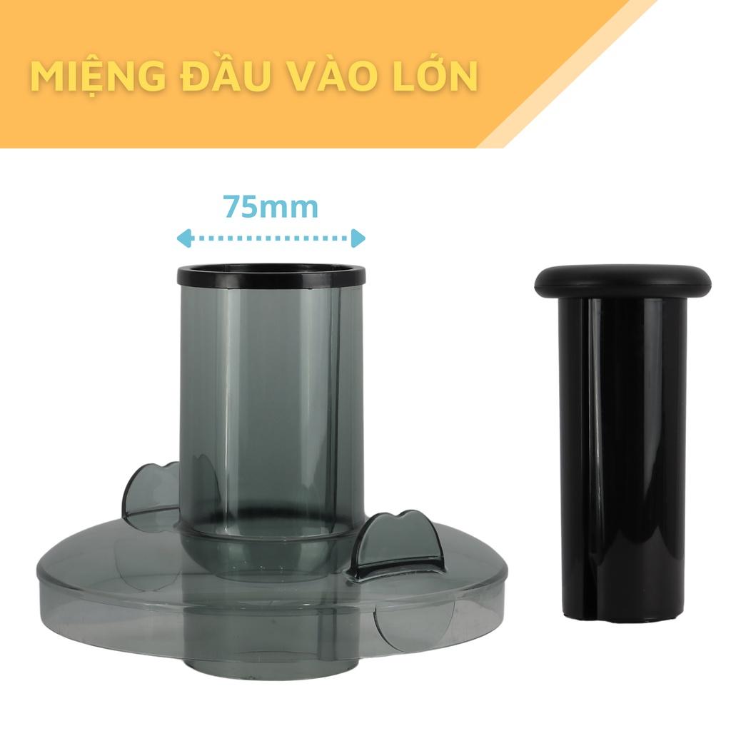 Máy ép trái cây rau củ LEBENLANG công suất cực mạnh 800W, dung tích lớn 1100ml, model LBEJ3468 - hàng chính hãng