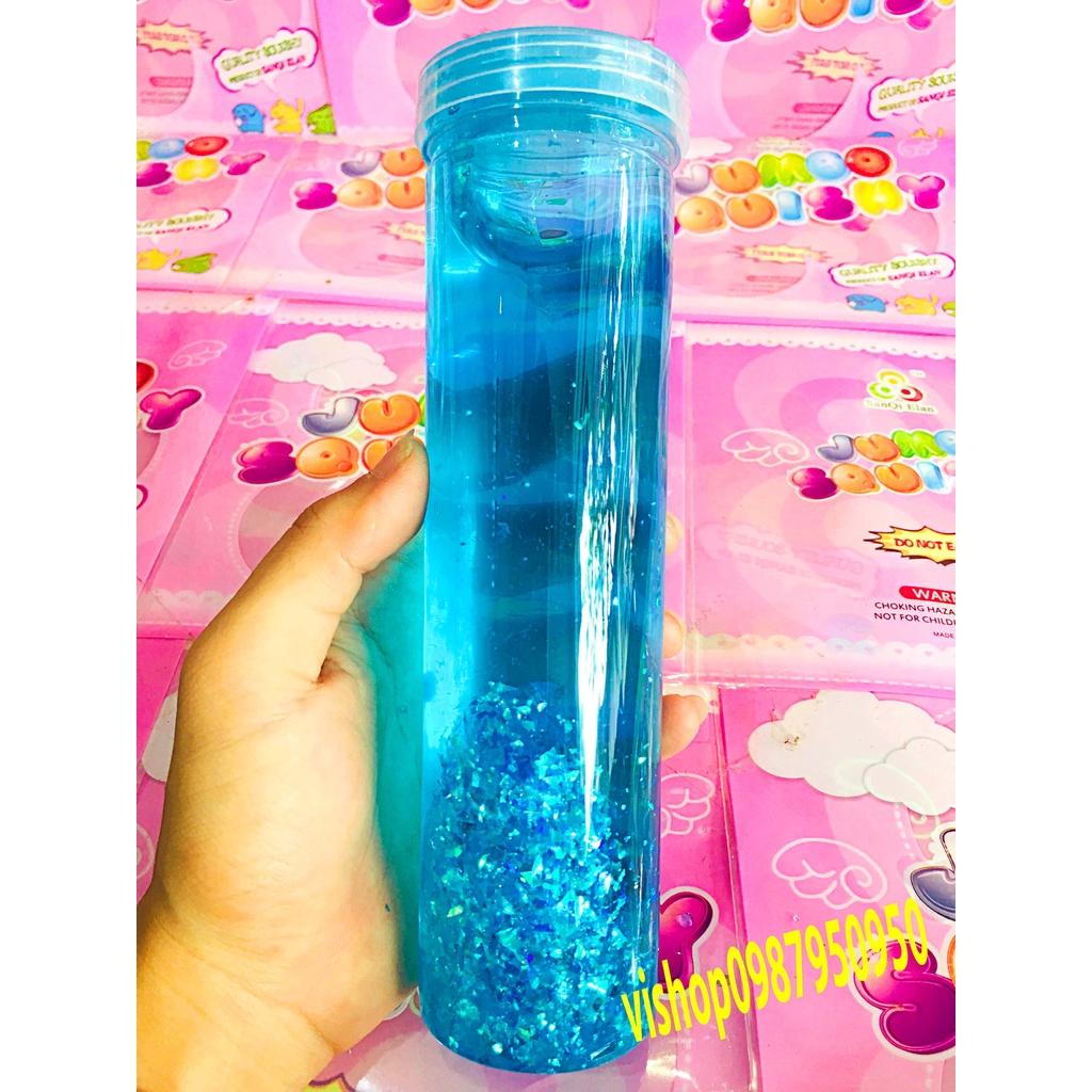 SLIME KIM TUYẾN THUỶ TINH LOẠI TO 6 màu Slam thiết kế độc đáo ấn tượng squishy