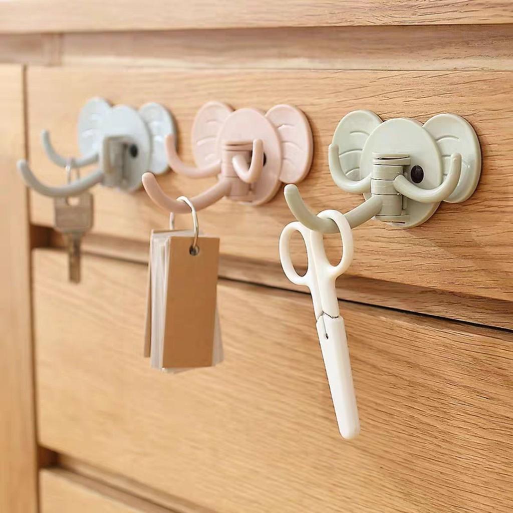 Móc Dán Tường Hình Voi Siêu Chắc Chắn