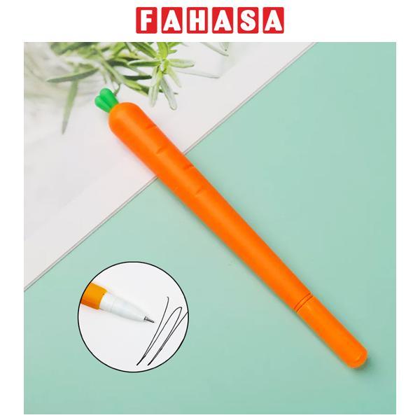 Bút Gel Carrot &amp; Friends 0.5 mm - iiGEN IG5513 - Mực Đen