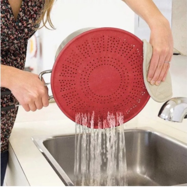 Bộ 3 Nắp Đậy cách nhiệt chống Văng Dầu Silicone Size 33cm
