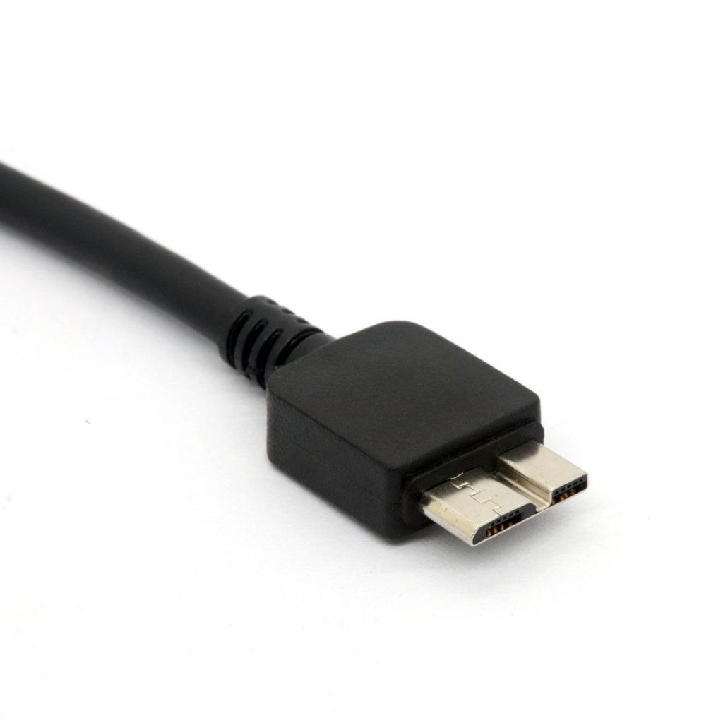 USB 3.1 Type-C Male To Micro B Male Cable Connector For Hard Drive 5Gbps