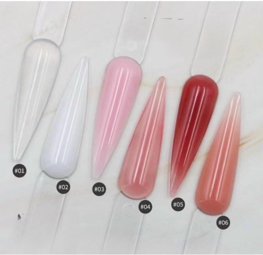 Gel gôm B28T nhiều màu, gel gôm làm nail