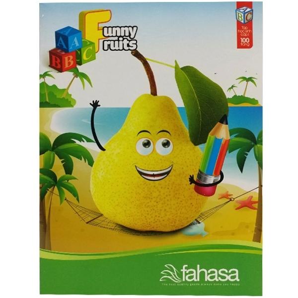 Combo 5 Tập Học Sinh 4 Ô Ly 100 Trang ĐL 100g/m2 - FAHASA (Mẫu Màu Giao Ngẫu Nhiên)