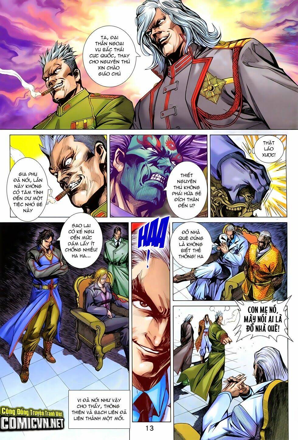 tân tác long hổ môn chapter 754 13