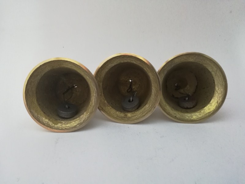 Combo 3 chuông lắc đồng nhỏ