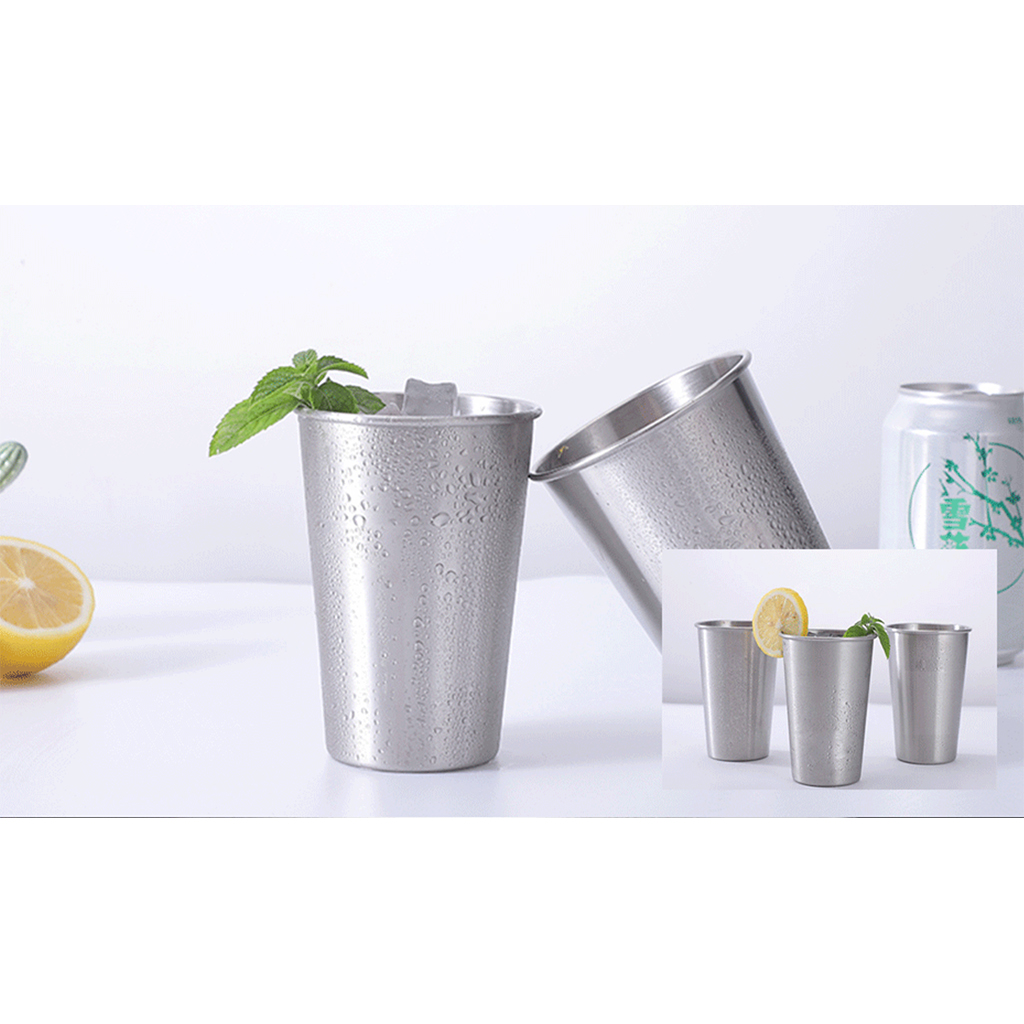 Ly inox 304 cao cấp – Ly inox phù hợp uống nước, uống bia và đi cắm trại