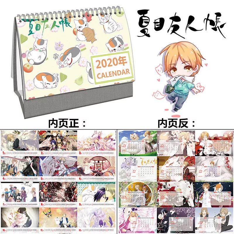 (Lịch 2020) Lịch để bàn hình Anime Natsume Yuujinchou