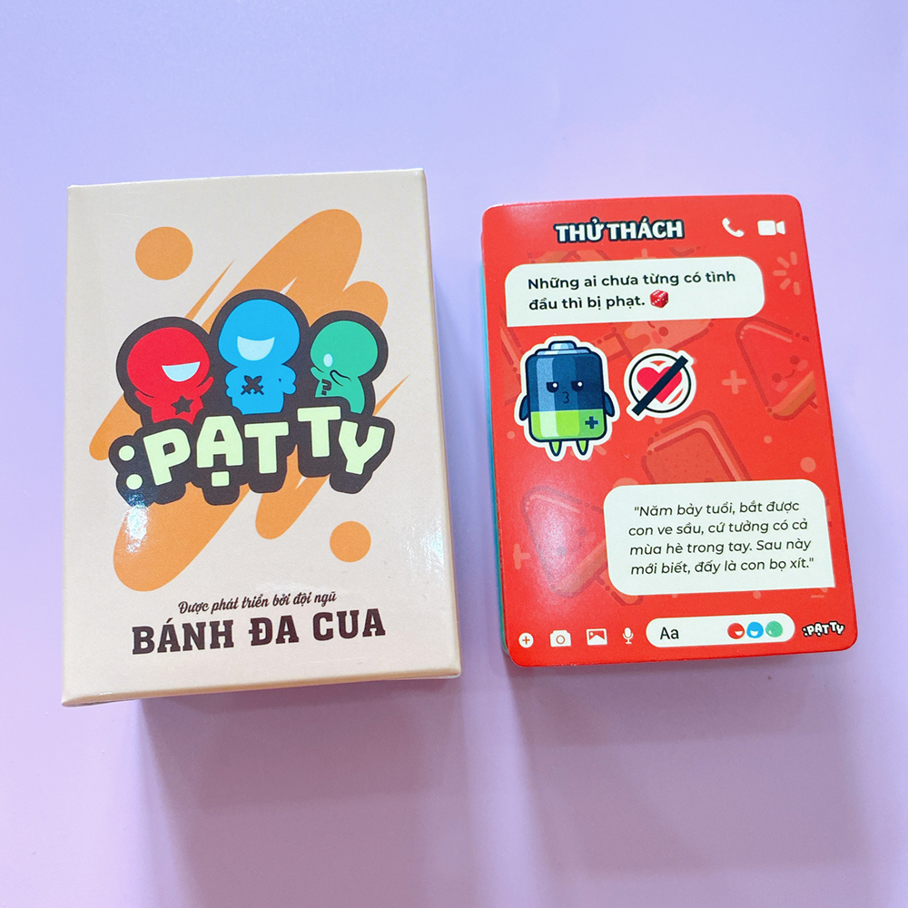 Bộ Bài Pạt Ty Drinking Game 100 Lá Bài Uống Bia Tụ Tập Hot Trend Cho Bữa Tiệc Của Hội Bạn Thân