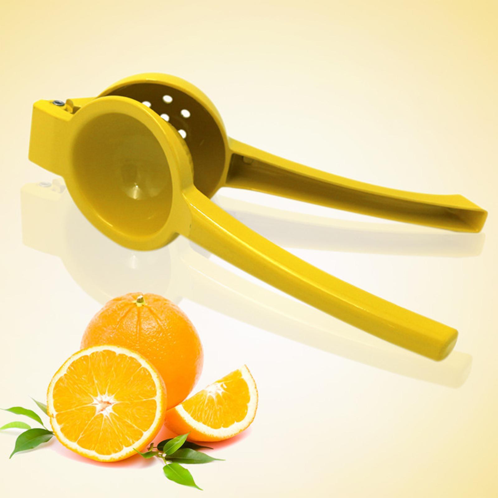 Lemon Squeezer Juicer Hand Press Juicer Kitchen Tools Orange Fruit Juicer Aluminum Alloy Lemons Fruits Juicing Ergonomic Manual Press Juicer
