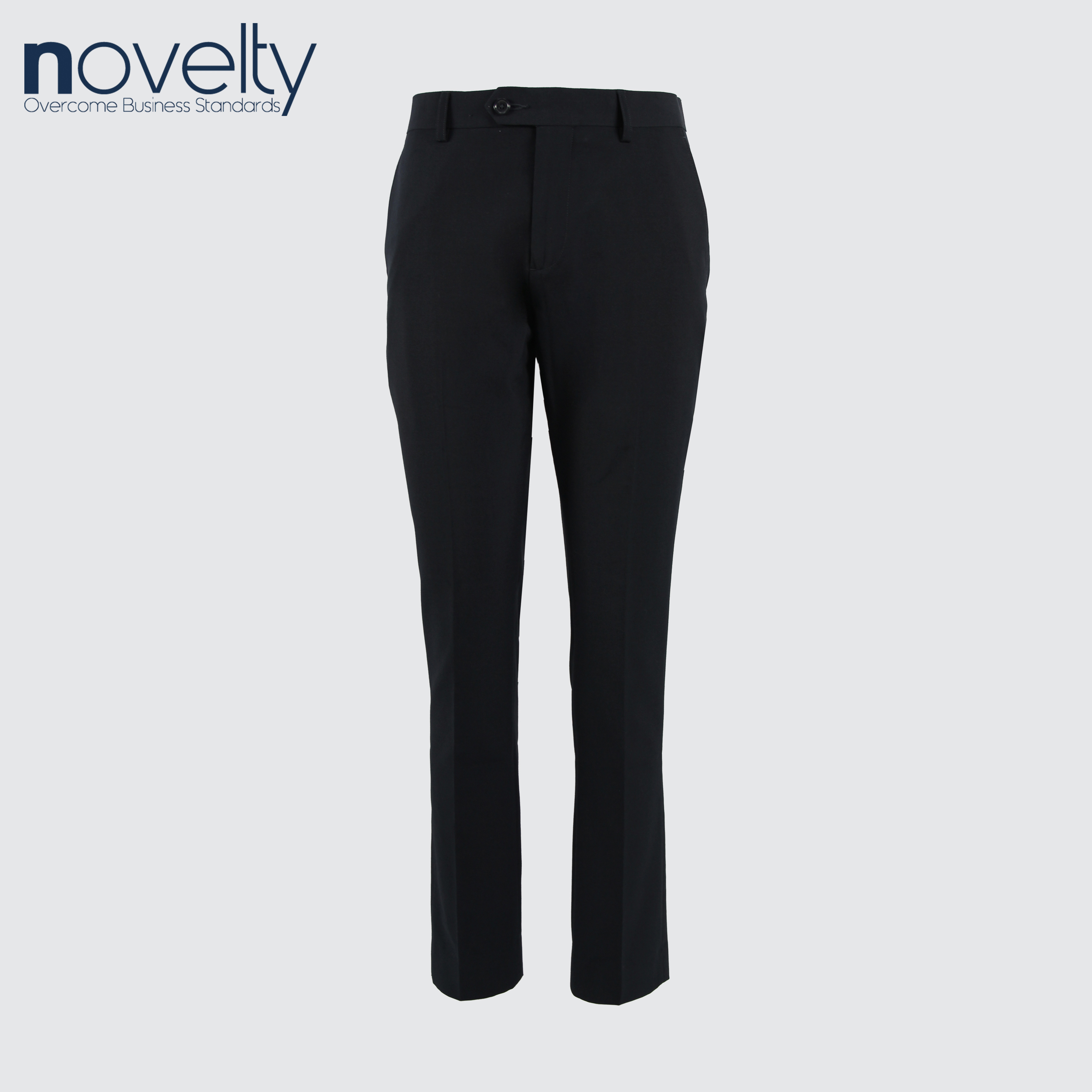 Quần tây nam 0Ply xám đen Slim fit NQTMMDNTRF2202950