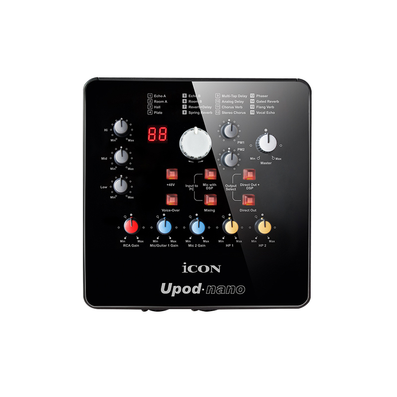 Combo thu âm, livestream souncard icon upod nano, mic PC-K600, tai nghe TS 2260 kèm đầy đủ phụ kiện - avstar - hàng chính hãng