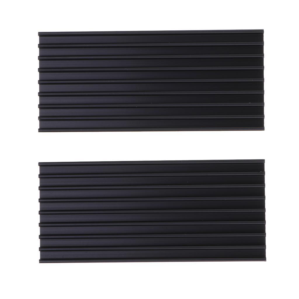 Mini CPU Cooling Fan Heat Sink with Screws & VGA RAM Cooler Pad Shim for