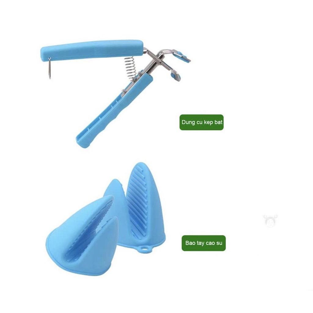Set 3 dụng cụ chống bỏng nhà bếp 500°C