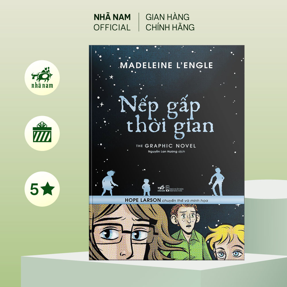 Sách - Nếp gấp thời gian: The graphic novel (Madeleine L’Engle - Hope Larson) - Nhã Nam Official