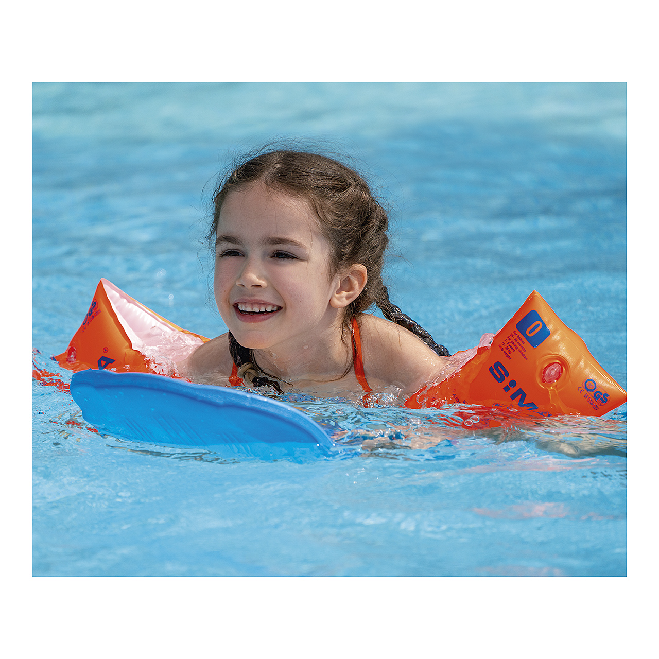 Phao tay tập bơi trẻ em nhập khẩu từ Đức thương hiệu Fashy, tiêu chuẩn chất lượng Châu Âu dòng Sima cao cấp, an toàn dành cho bé từ 6-12 tuổi tương đương cân nặng từ 30-60 kg