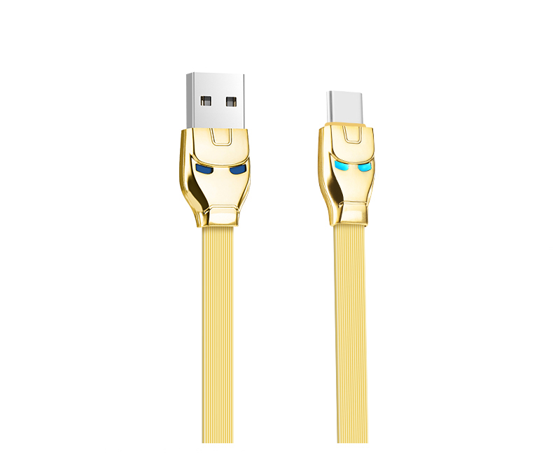 Cáp sạc IronMan HoCo U14 cổng Type - C - Hàng Chính Hãng